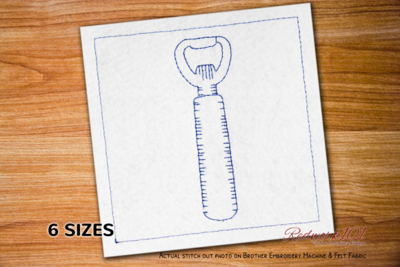 Bottle Opener Bluework