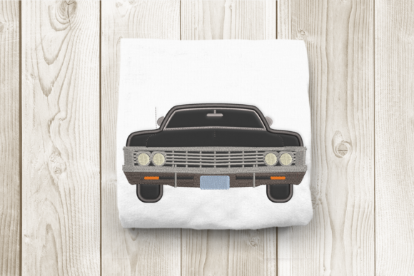 Classic American Muscle Car Applique
