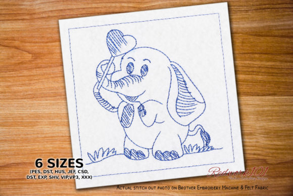 Elephant Holding Love Machine