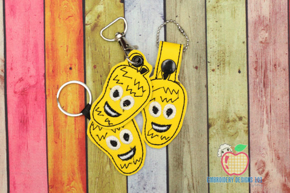 Fresh Soursop Fruit ITH Snaptab Keyfob