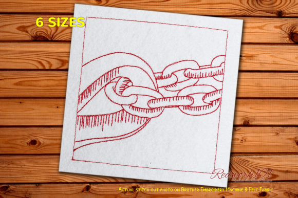 Rope Mooring Chain Redwork